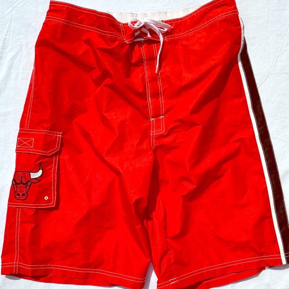 G-111 Sports by Carl Banks NBA Other - Chicago Bulls swim shorts for men, XXL